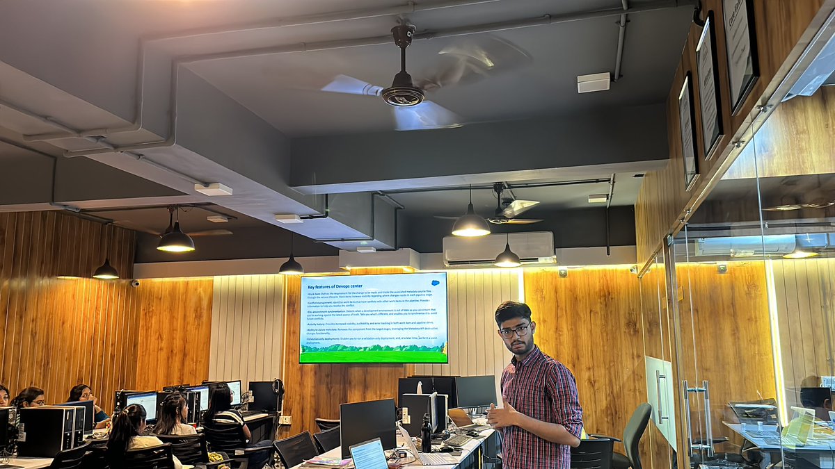 Awesome session going on for DevOps Center in Salesforce