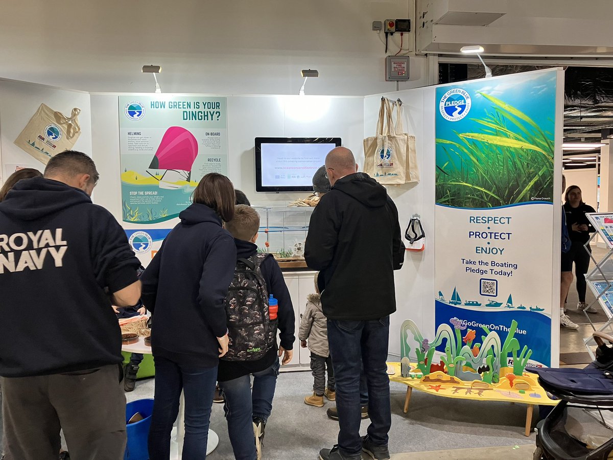 Come and see us at the <a href="/RYA/">RYA</a> Dinghy and Watersports show to learn about the benefits of #seagrass and how you can help to protect our underwater environment. <a href="/TheGreenBlue/">The Green Blue</a> #SaveOurSeabed #RespectProtectEnjoy #SustainableBoating