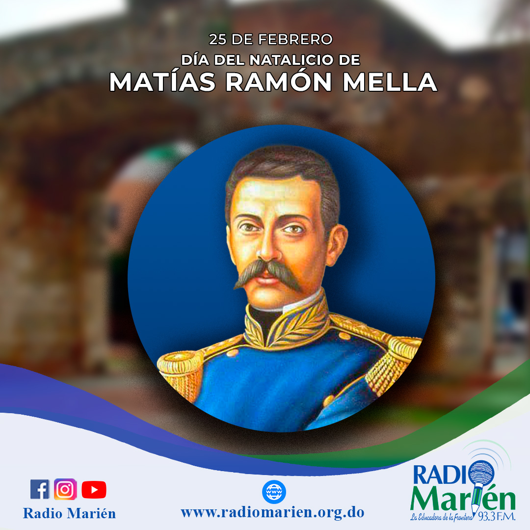Dia del Natalicio de Matias Ramón Mella.

"El mando ha de tener como cualidades: sabiduría, sinceridad, benevolencia, coraje y disciplina."

 -Matias Ramón Mella.

#NatalicioDeMella #MatíasRamónMella #Natalicio #Mella #puertadelamisericordia #Trabucazo