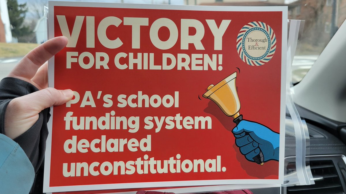 Today is a great day for Centre Co to demand that the Pennsylvania lege #FundOurSchools!

Thanks to <a href="/SusanSpicka/">Susan Spicka</a> <a href="/millers15241/">Sandra Miller CR</a> <a href="/EdVotersPA/">Education Voters PA</a> for helping with this rally! Let's gooooooo!