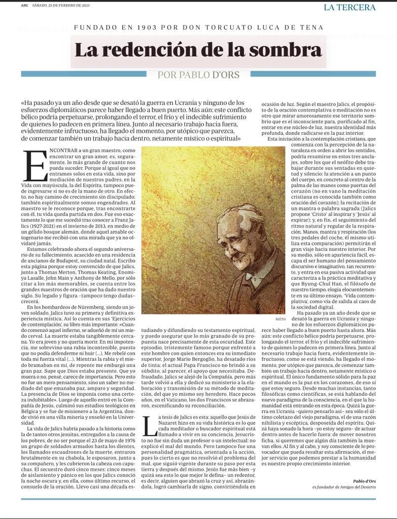Hoy en la tercera de <a href="/abc_es/">ABC.es</a>: "La redención de la sombra".