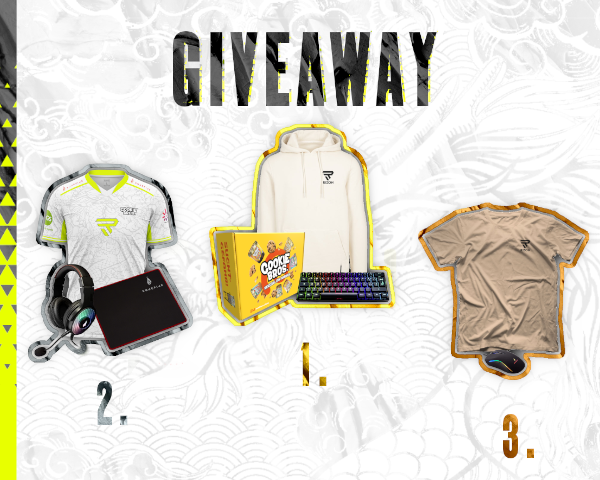 ᵂᴱᴿᴮᵁᴺᴳ
Wir feiern DICH 💛Wir feiern UNS💛 

Aufgrund dessen verlosen wir drei großartige Pakete mit RIZON Merch, leckeren Naschereien von <a href="/cookiebros_gg/">Cookie Bros.</a>  und geiler Gaming-Peripherie von <a href="/SureFireEU/">SureFire</a> 😍

Hier kommt ihr zum Giveaway: 
gheed.com/giveaways/g-wm… 🔥

#Giveaway