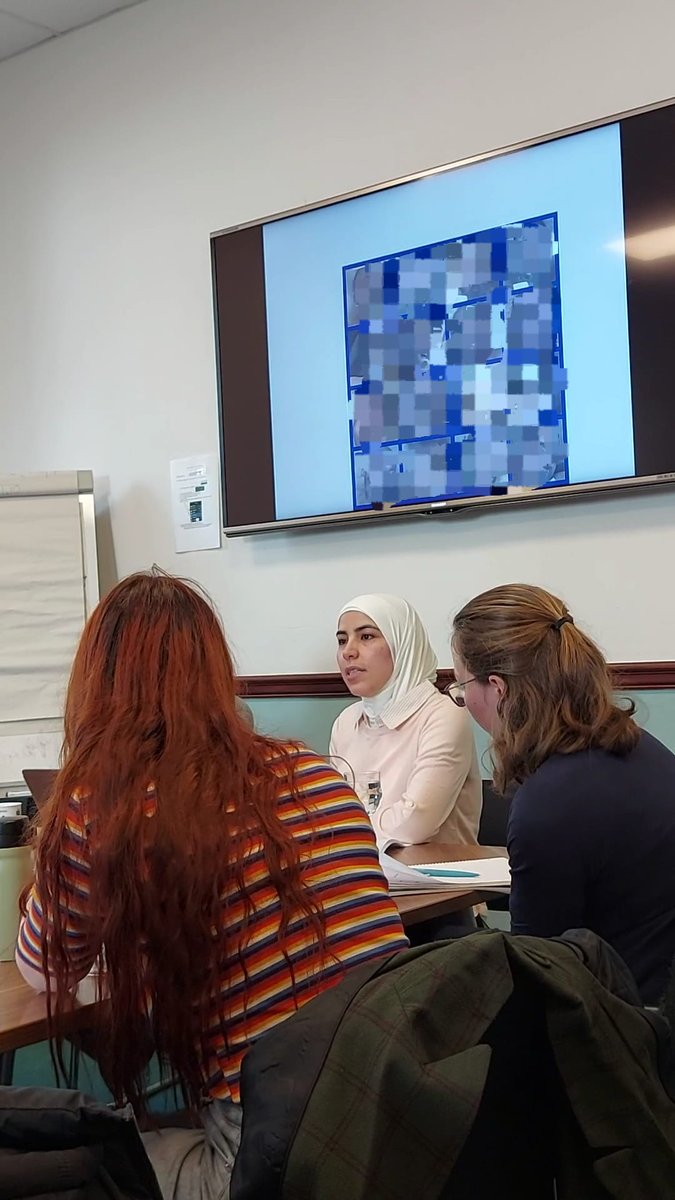 GhufranKho's tweet photo. Thank you to @IrishCentreHR for the opportunity to give a presentation on Syrian detainees &amp; our struggle for a UN-backed  mechanism that would reveal the fate of our loved ones. https://t.co/N8zzisVMXA

Those attending signed a letter to Minister @michealmartintd https://t.co/qqzFgrawBd
