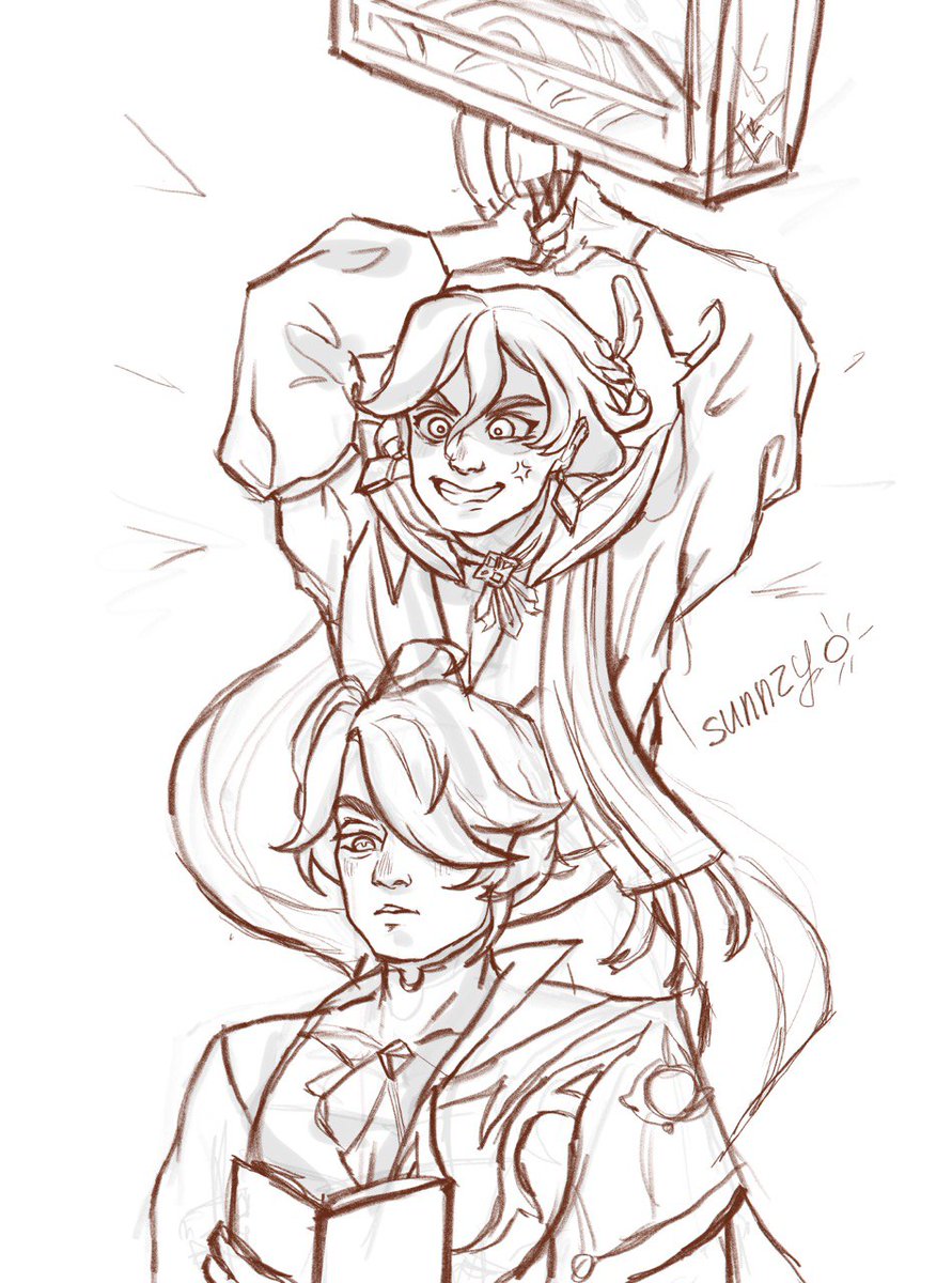 Sketch Kaveh❤
#Genshin_Impact #Kaveh  #kavetham  #AlhaithamKaveh