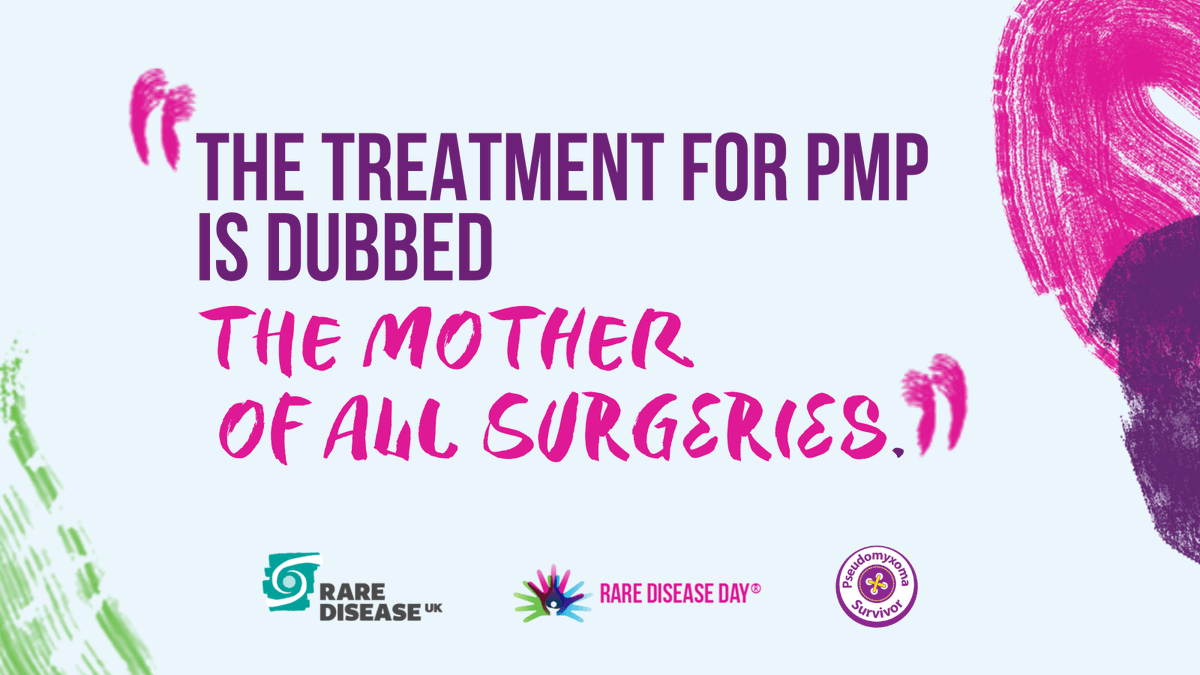 PMPSurvivor's tweet photo. Cytoreductive surgery and HIPEc, the predominant treatment for PMP is colloqually known as the mother of all surgeries (MOAS).

#RareDiseaseDay #ShareYourColours  #rarecancer #pseudomyxomaperitonei #appendixcancer  #raredisease #pmpsurvivor #smallcharity https://t.co/hQYB9tTSdh
