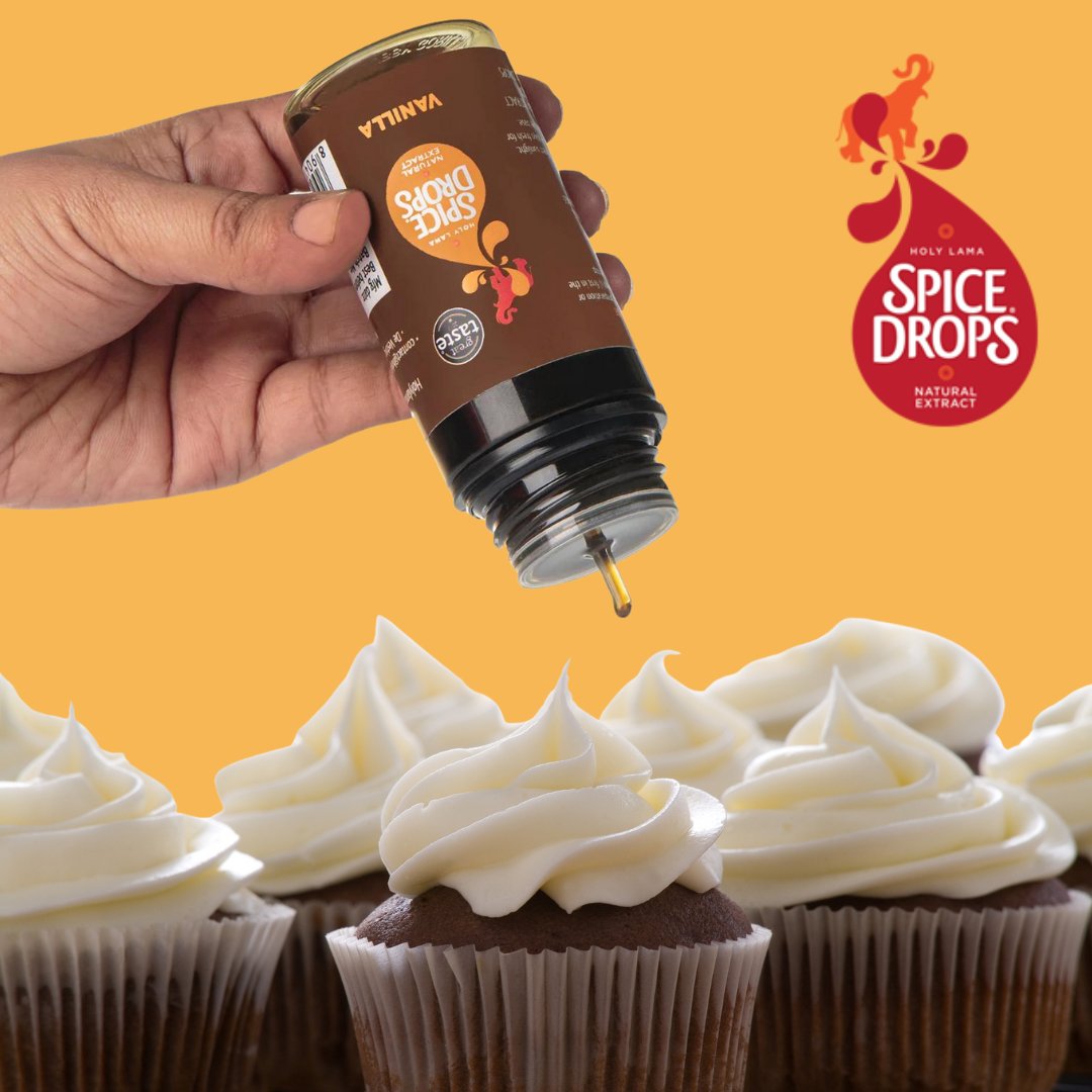 We take the best quality, locally-grown vanilla spice to make Vanilla Spice Drops, which are more flexible than either essence or beans. 

Use our catering size for chocolates, baked goods, cocktails and more! 🧁

holylama.co.uk/products/vanil…