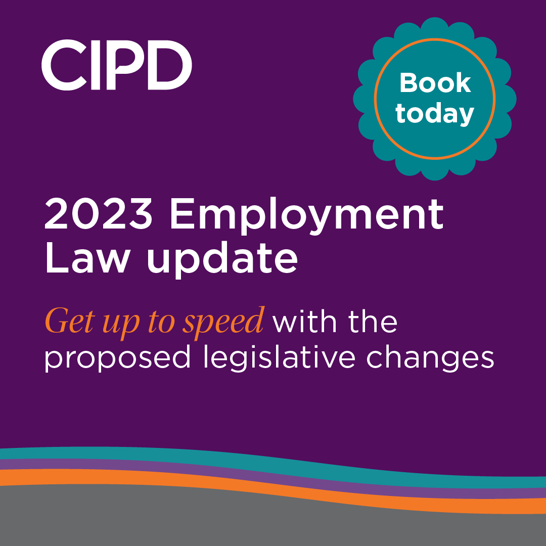 Spaces for our must-attend #EmploymentLaw update are selling fast! Book today to secure your place for our March and April sessions.

Plus, redeem your exclusive 15% CIPD member discount: ow.ly/wSga50N0x59