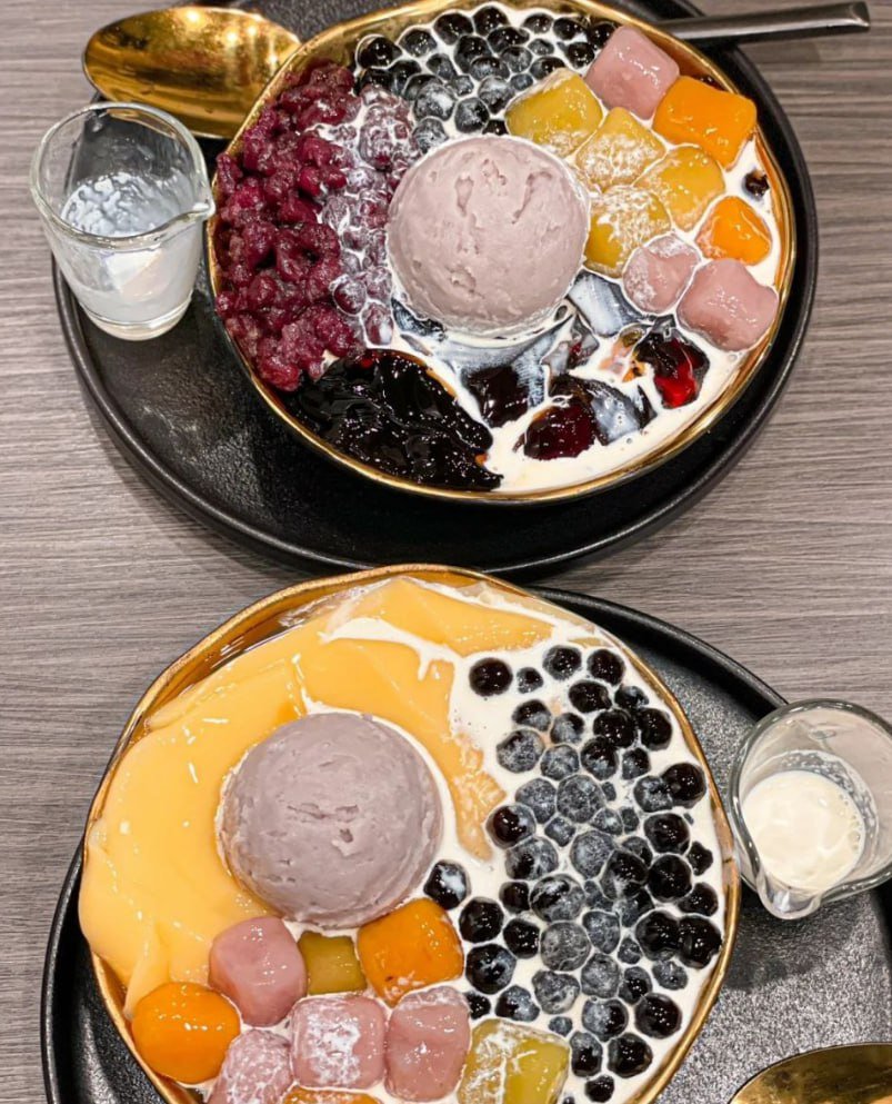 Dora35191570's tweet photo. There are many kinds of happiness, eating dessert is the first🍱 https://t.co/FwY23iYckA