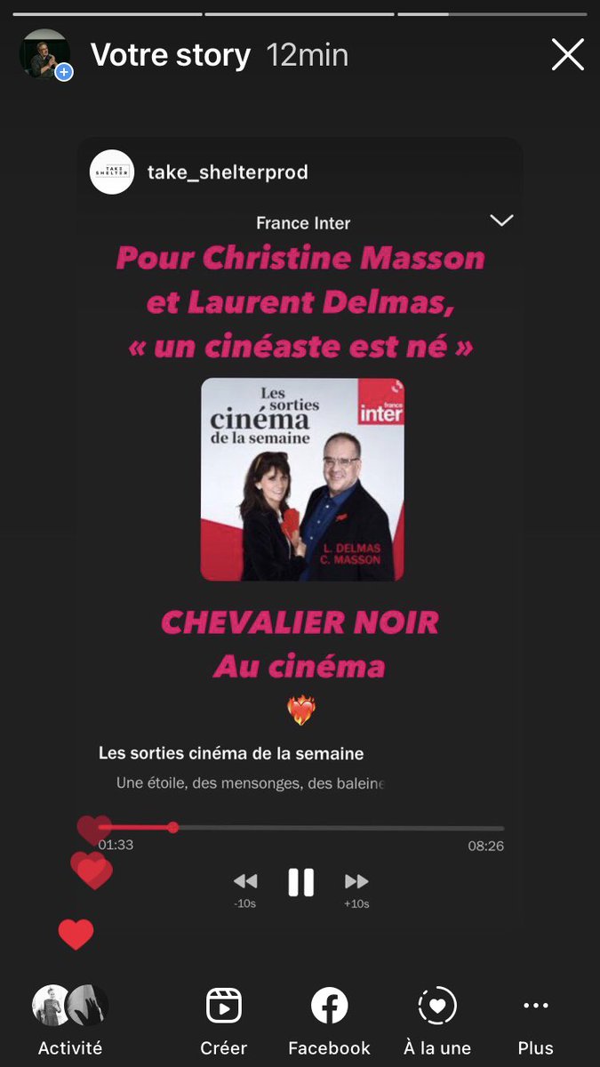 Ce week-end allez au cinéma voir Chevalier Noir de Emad Dekhordi !!!⁦<a href="/jour2fete/">Jour2Fête</a>⁩ ⁦<a href="/LeCNC/">Le CNC</a>⁩ <a href="/JRGarcia3366/">Garcia</a>⁩ ⁦<a href="/NvelleAquitaine/">Nouvelle-Aquitaine</a>⁩ ⁦<a href="/departement17/">Département de la Charente-Maritime</a>⁩ ⁦@CharlineClaveau⁩ ⁦<a href="/fvilcocq/">Vilcocq Frédéric</a>⁩ ⁦<a href="/ALCA_NAquitaine/">ALCA</a>⁩ ⁦<a href="/RachelCordier3/">Rachel Cordier</a>⁩ ⁦<a href="/boutleuxb/">Bruno Boutleux</a>⁩