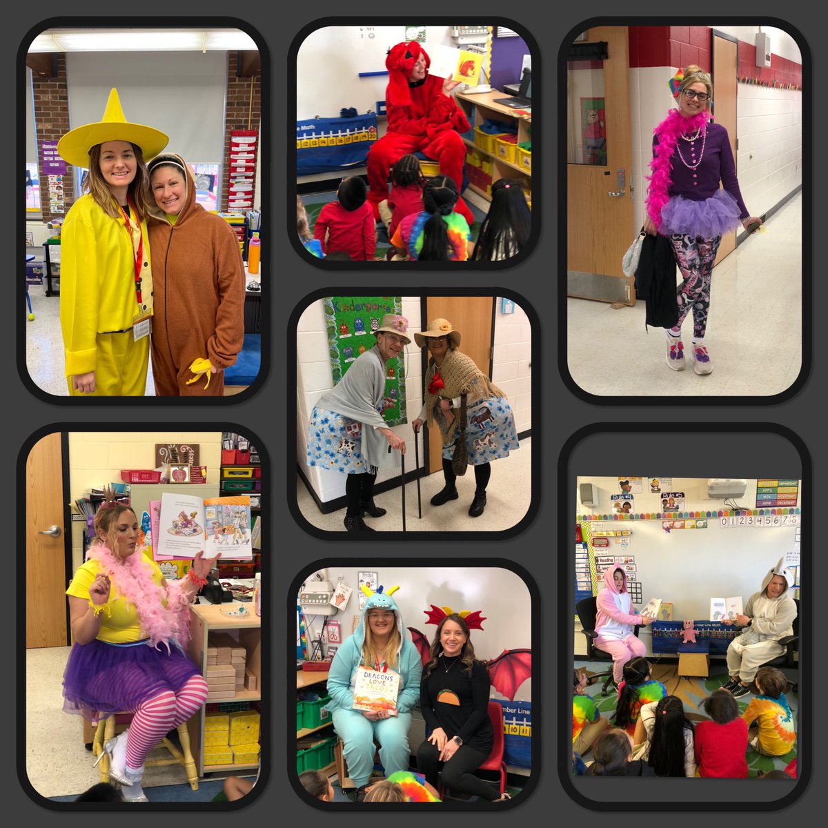 Our kindergarten loved character book day!…A Fun day was had by all!!