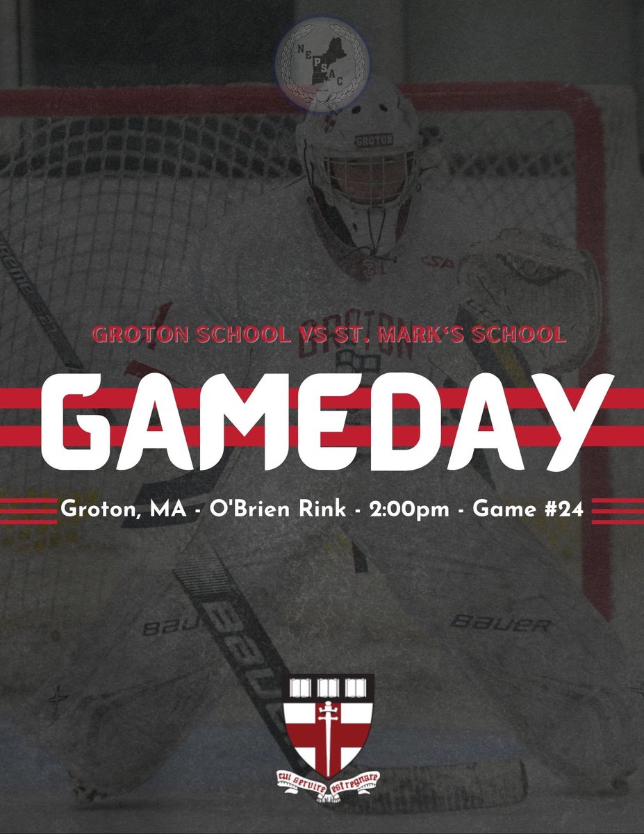 grotongvh's tweet photo. St. Mark’s Day. Enough said. Let’s go! 🦓 💪 😤 #neversettle #beatstmarks
⏰ - 2:00pm
🥅 - O’Brien Rink
🆚 - @SMGirlsHockey
🎥 - https://t.co/1HMqz6AYt9
@NEPSGIHA @NEHockeyJournal @HNIBonline @neutralzoneW @GrotonZebras @GrotonSchool https://t.co/0rG3cRmrpU