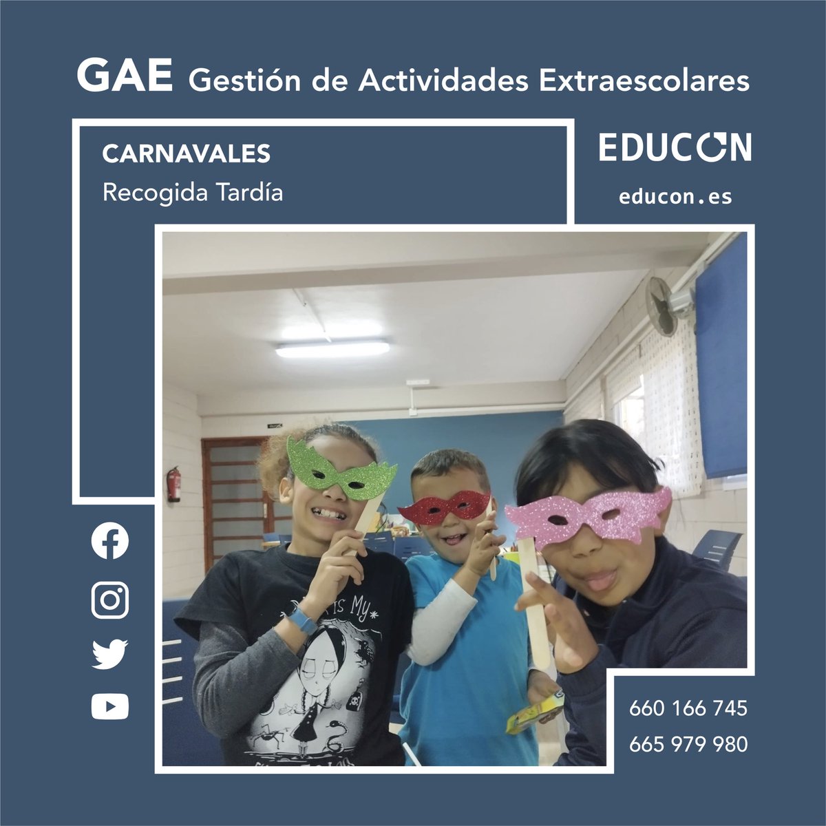 EDUCON_ES's tweet photo. 🎭¡Como estamos disfrutando de los #carnavales!🎭 Aprovechando los últimos días en el CEIP #FranciscoAfonsoCarrillo, #AngelGuimera y #CesarManrique adornando nuestros disfraces. Todo esto dentro de #GAE . ¿Quieres saber más? ➡️ https://t.co/7DEhJvLQJU https://t.co/BIXYI0YNR4