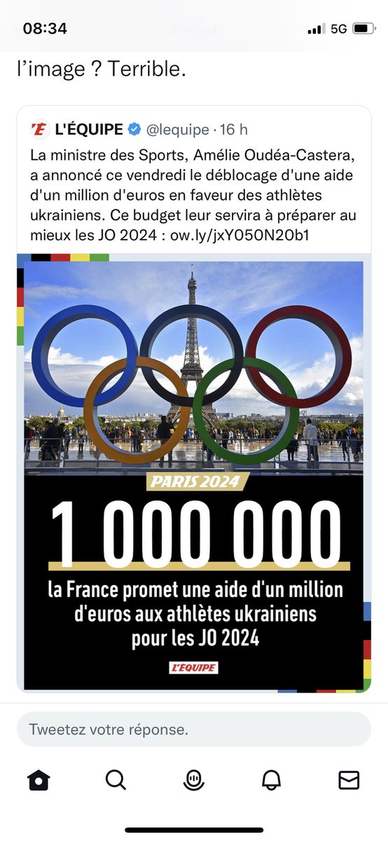📣Bcp d’athlètes 🇫🇷 font des appels aux dons pour préparer les JOP de 2024, vivent avec le RSA, ou enchaînent +de 20h d’entraînement hebdo avec un emploi à temps plein, n’ont pas de retraites, doivent bénévolement faire des activités pour le grand public…vive le sport 🤡 #JO2024