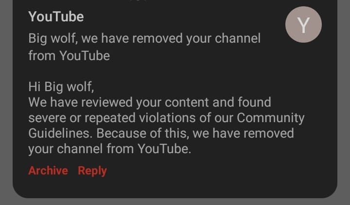 thelordhj's tweet image. I started channel 2 days ago and created videos on matrix and I got this mail today. Where is the free speech? Matrix is very dangerous. They don&apos;t want you to escape #Matrix #matrixattacks #FreeTopG