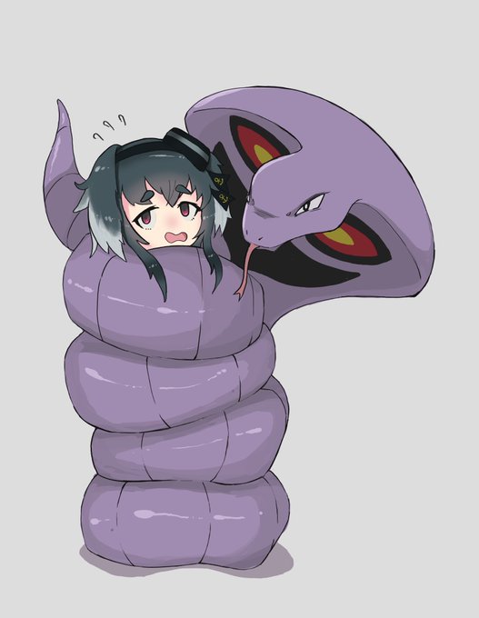 最新版アボ津風です。アーボック描くの上手くなってて草 