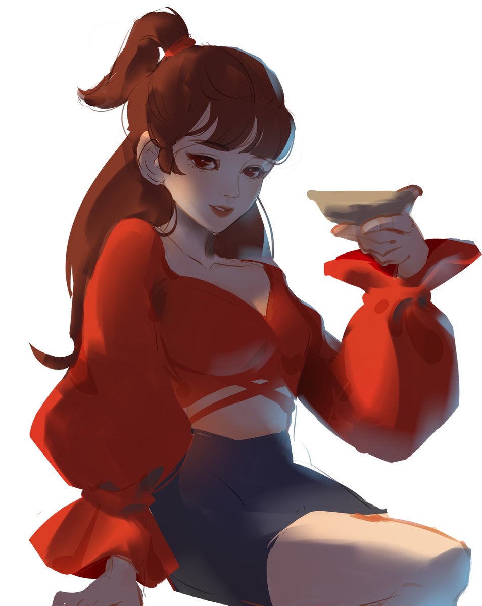 zialerz's tweet photo. Come, have a cup of soup. 🤣
Trust the process, that's what drawing teach me
But my patience always wearing thin throughout the process🙂
.
.
.
#artpractice #malaysiaartist #小姐姐 #绘图 #孟婆汤 #drawingstep #illustration #characterart #artofinstagram #instagramartist https://t.co/JlgzI7IOED