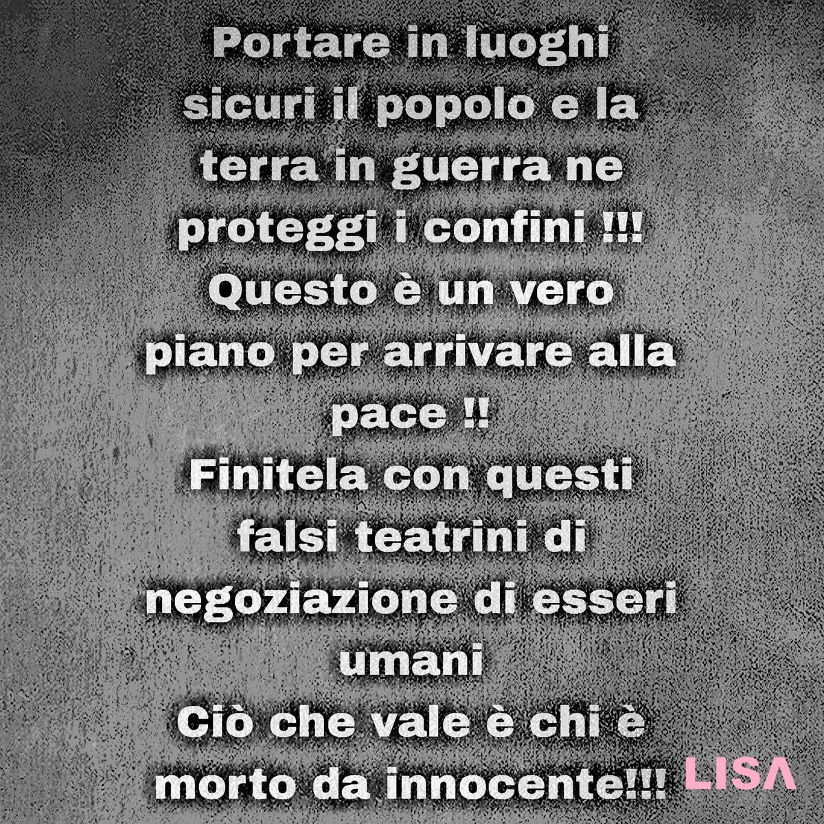 Lis_A81's tweet image. #nowarinukraine #pacegiusta #UnitedWithUkraine