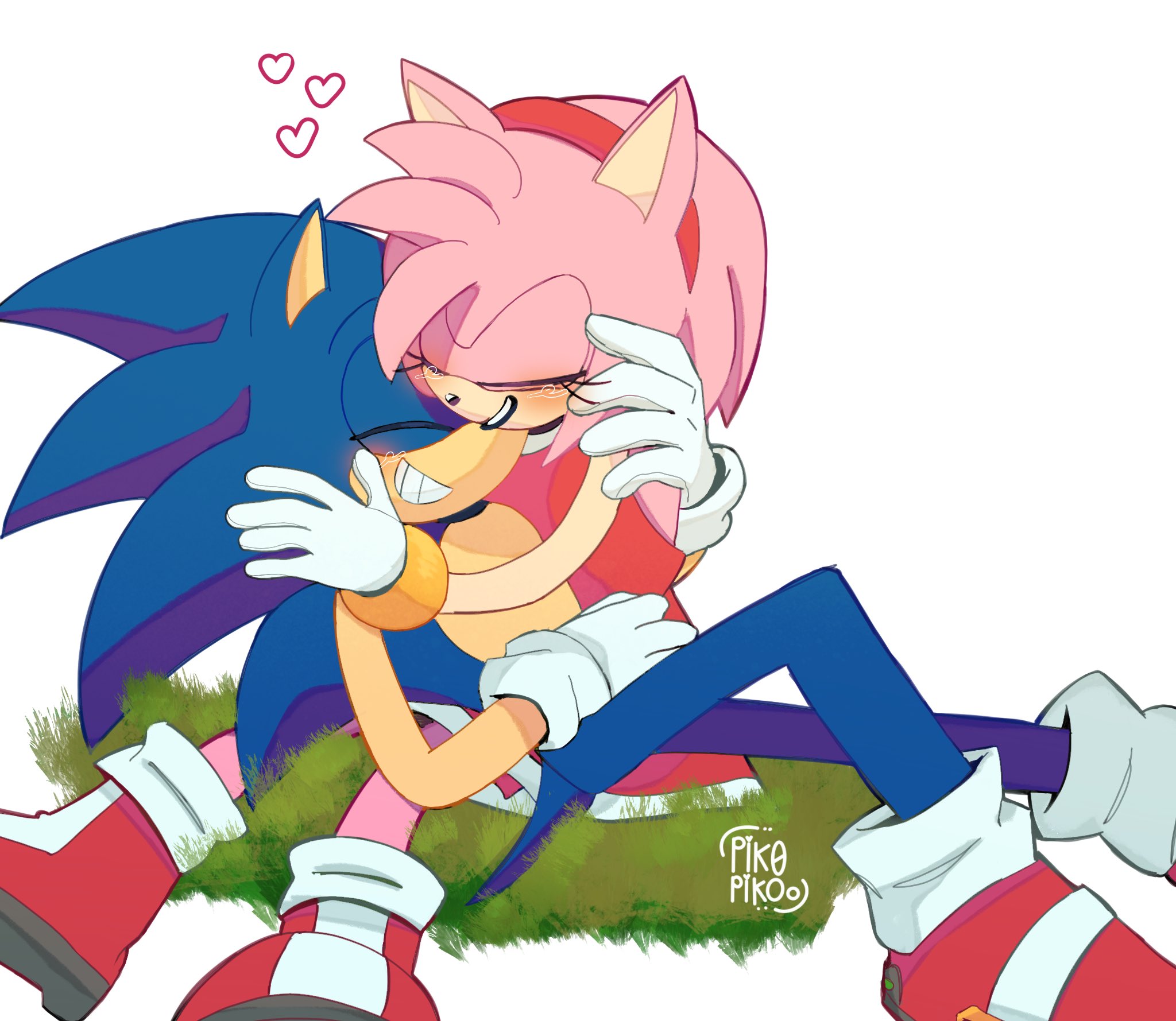 Piko🍓 on X: MOVIE SONAMY!!! #SONIC #SonicTheHedegehog #AmyRose #sonamy   / X