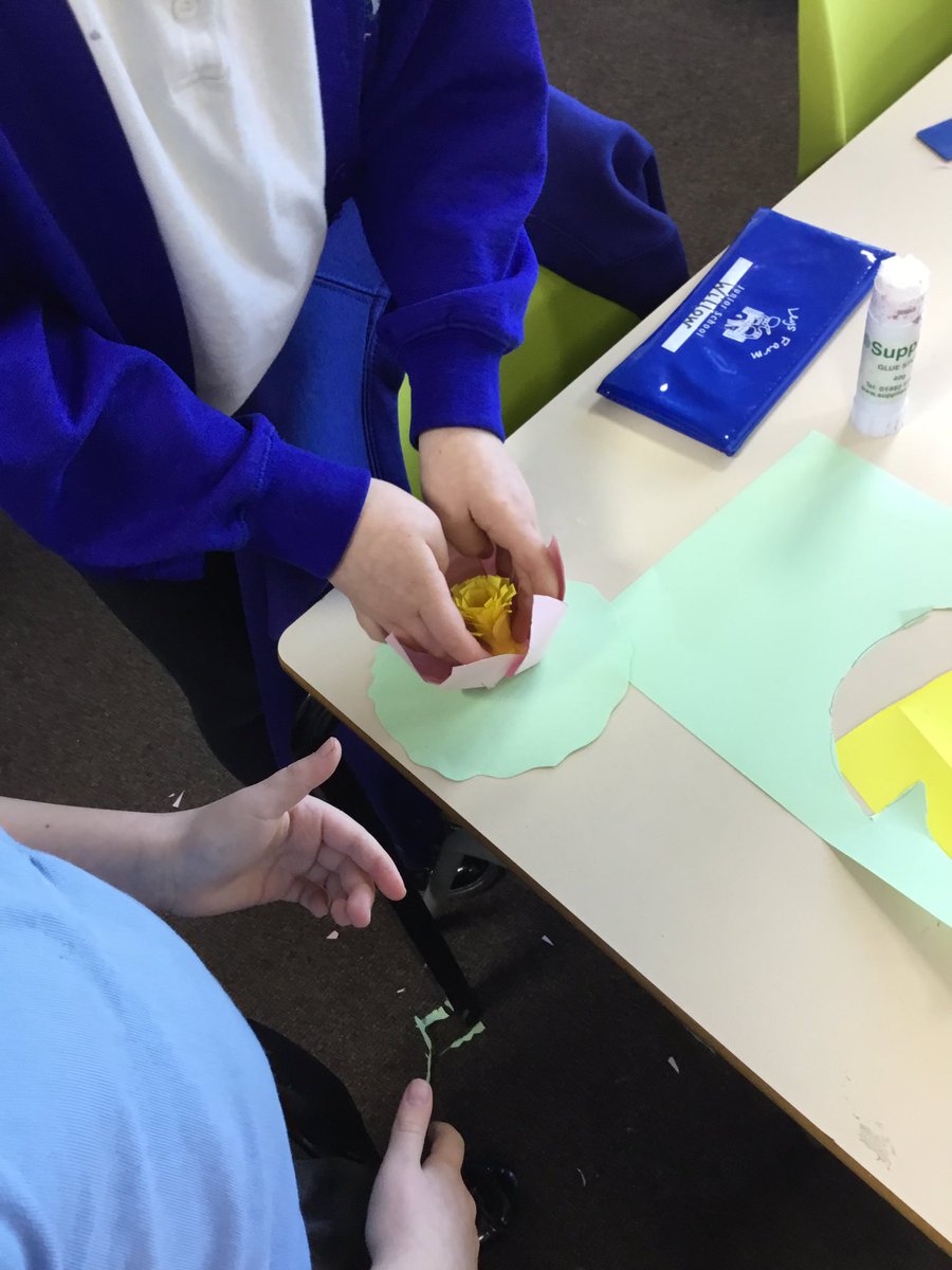 LeysFarm's tweet photo. In RE, Year 3 learnt about the different symbols of Hinduism. We chose to make the Lotus flower. They had so much fun and could explain their significance, what they represent and the sacred stories in which they appear. #LFJSRE #LFJSArt #LFJSDT #LFJSRE https://t.co/Fomt2Ea8kw