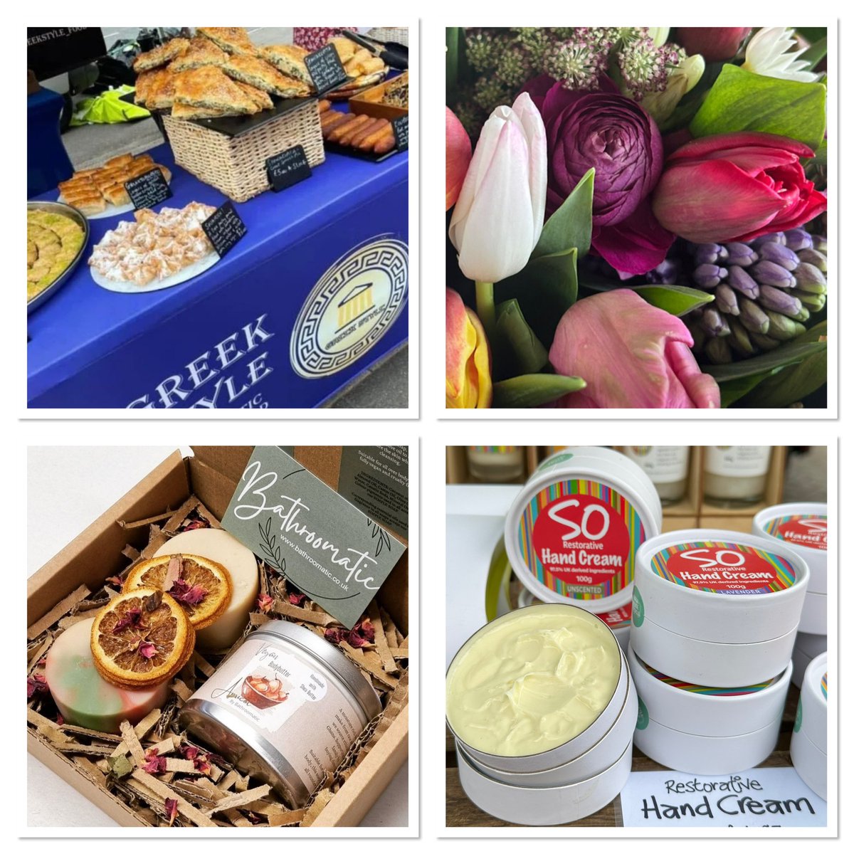 Fancy some fresh local treats? Get down to the Farmers’ Market in Brook Street from 9, this week there’ll be handmade soap, fresh flowers, baked goods, cheese, meat and more! #keepitlocal #Sustainability #farmersmarket @TringRadio <a href="/JohnFord_Tring/">John Ford</a> @EverythinTring <a href="/TringTogether/">Tring Together</a>