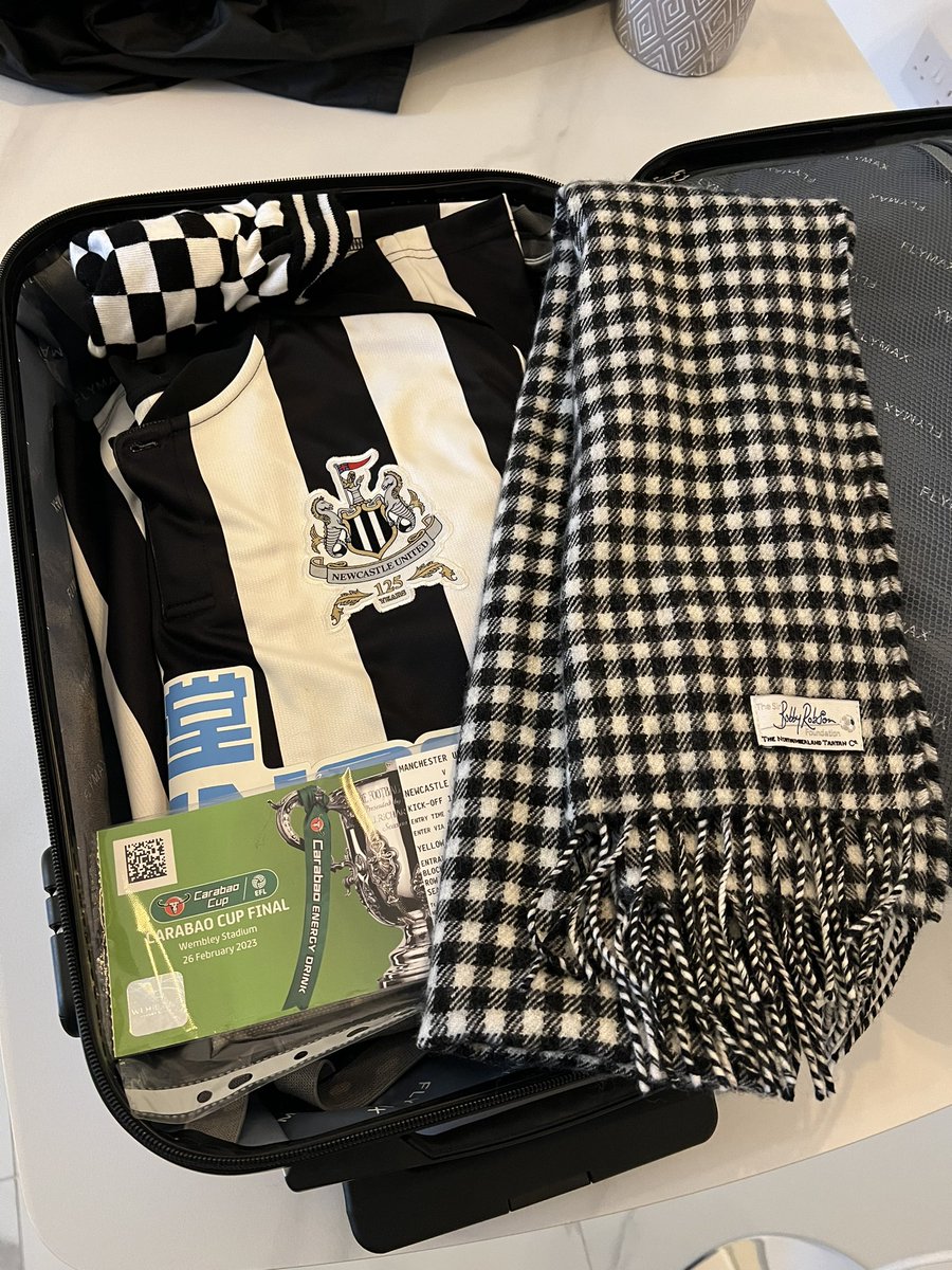 ….I’m on me way to Wembley!!!!
<a href="/Lizluff1/">Liz luff</a> <a href="/SBRFoundation/">Sir Bobby Robson Foundation</a> <a href="/NUFC/">Newcastle United</a>