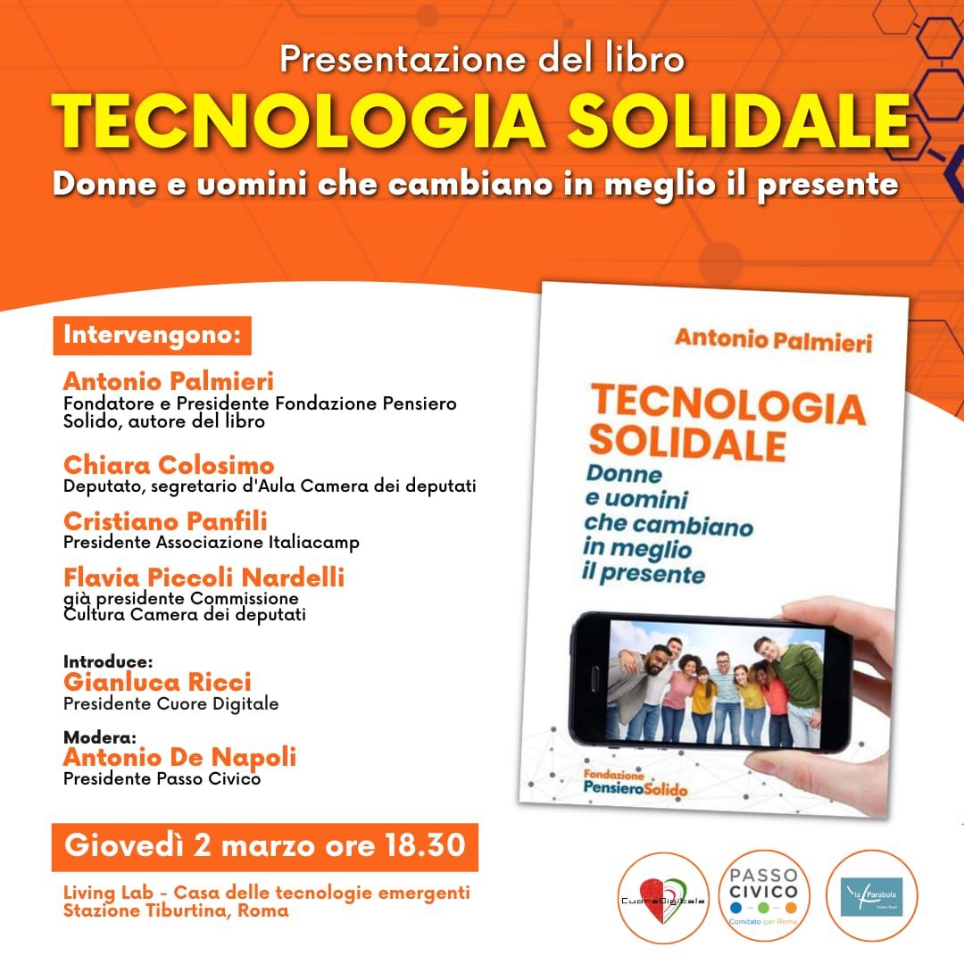 antoniopalmieri's tweet photo. Ci sono persone che usano la tecnologia per migliorare la vita degli altri. Lo fanno creando startup che fanno bene il bene, per sé e per tutti. È un mondo da conoscere e far conoscere, affinché, per "invidia", ne sorgano molte altre. #25febbraio #tech https://t.co/kDFl8vTlxp https://t.co/2IPkCdECoJ
