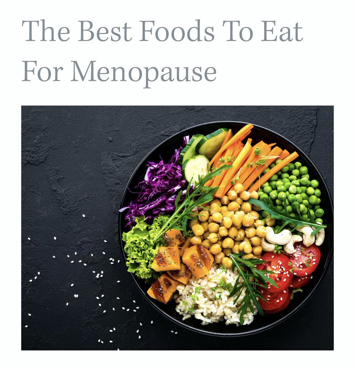 Check out my blog on the best goods to eat for #menopause and what to avoid. emmasousa.co.uk/bestmenopausef…