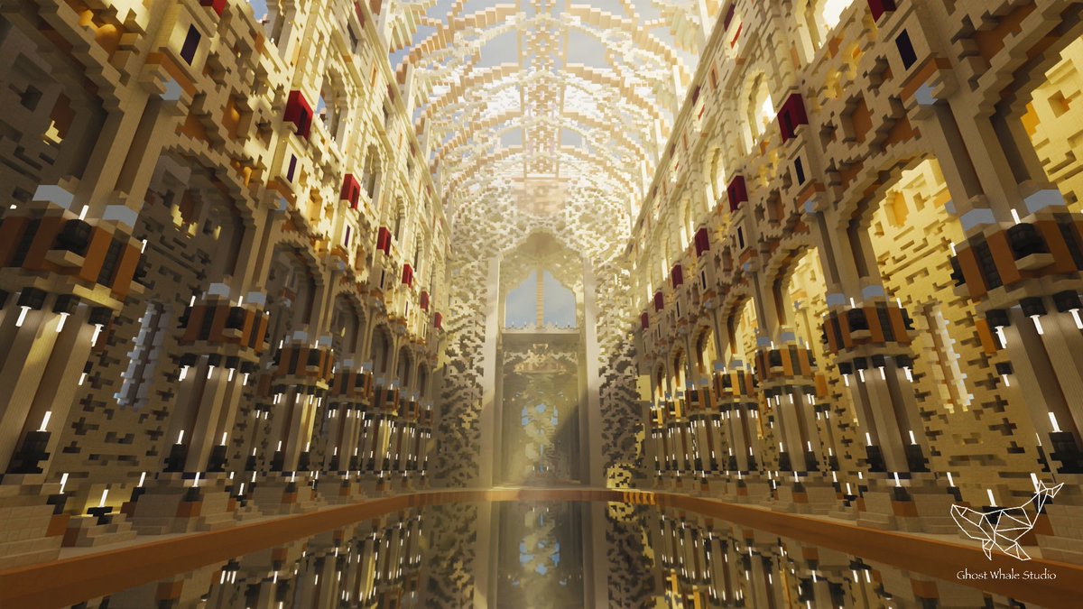 GWS_Building's tweet photo. 《天使的秘密》內飾篇
Architect.小魚
Rendered by PingDong
煌光,指引迷茫的人前行
撒落的光,照亮這片淨土
#GhostWhaleStudio #Minecraft #minecraft建築コミュ
#建築 #建築師 #minecraftbuid
#minecraftprobuilder #minecraftjava #minecraftcreative
#minecraftidea #minecraftangel https://t.co/B3kGSxtyd9