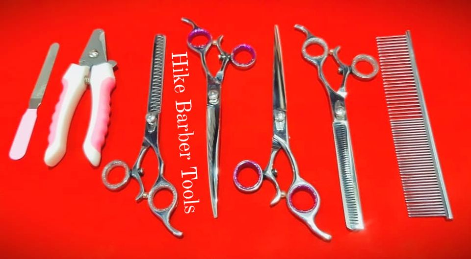 HikeInstruments's tweet image. Juego de tijeras para el cuidado de mascotas con tijeras para el dedo anular de supervivencia, kit regular de 7 herramientas
 Lima,cortadora,licuadora,curva, recta, dientes normales, peine
#FacebookReelsContest #barberiaprofesional #mexico #likeforlikes #Facebook規定禁止活體買賣