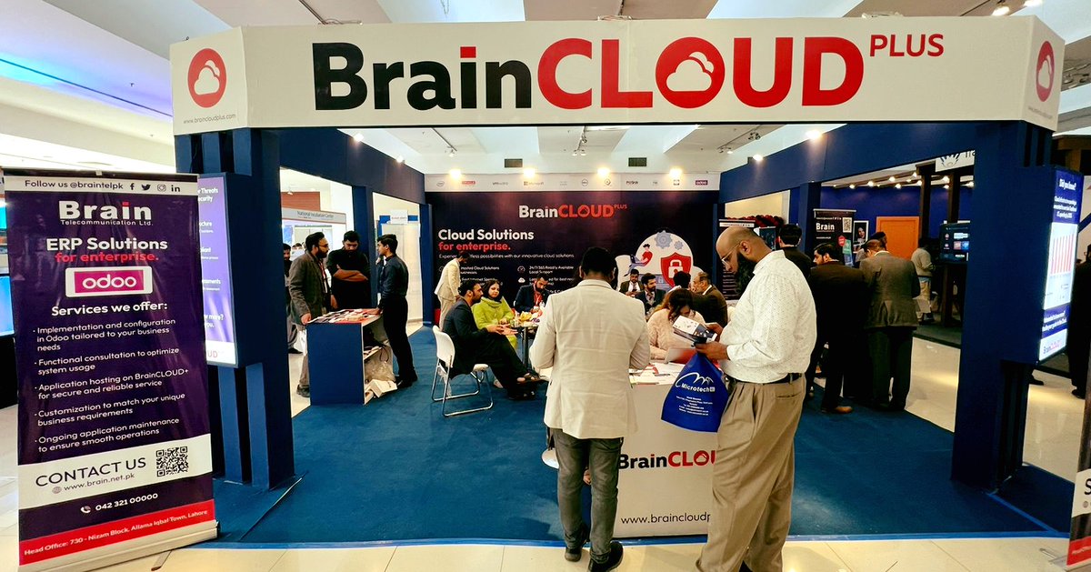 ✳️LAST DAY at ITCN ASIA - Come visit us to get exhibition-only discounts if you sign up on spot!📌 

#BrainCLOUD #BrainCLOUDPlus #BrainNET #BrainTEL #ITCNAsia #Islamabad #Pakistan #Partner #IT #Technology #ITCN #ITCNAsia2023 #LetsGetDigital