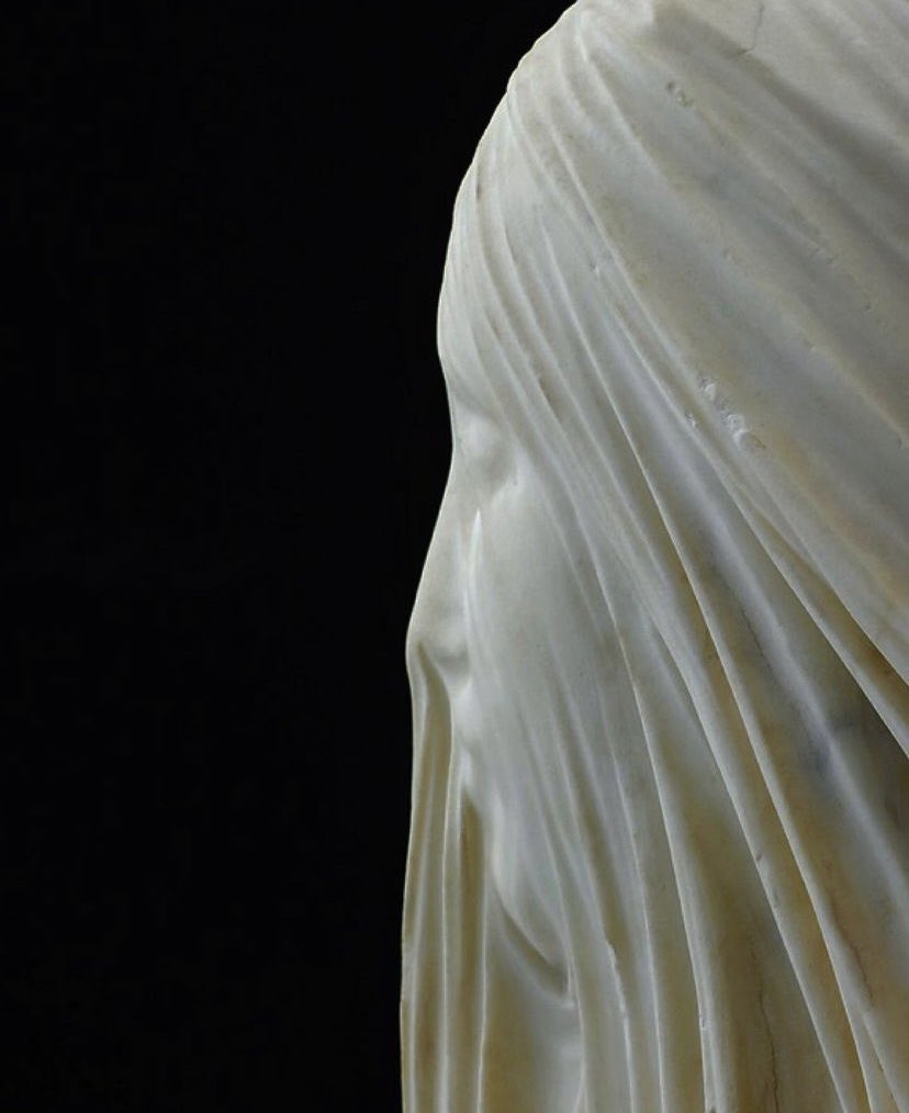 AcademiaAesthe1's tweet photo. "The Veiled Woman" by Italian sculptor Antonio Corradi. https://t.co/PIrFW6NXj2