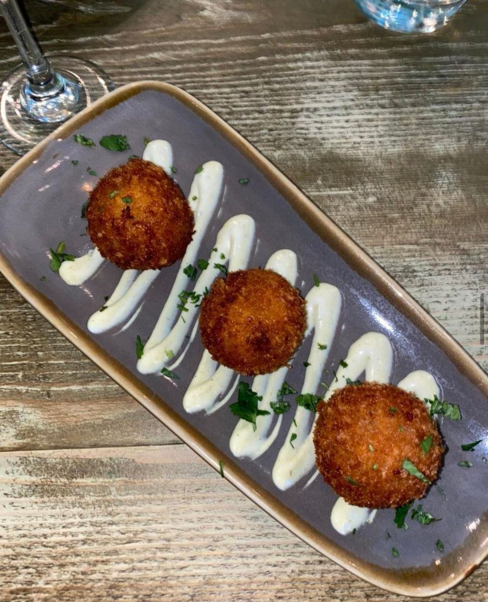 Tinga Salisbury (@tingasalisbury) on Twitter photo Croquetas de Batata ๐คค
Sweet potato and Oaxaca cheese croquettes, served with jalapeรฑo mayo! ๐
Our cheese is also locally sourced from <a href="/LyburnCheese/">Lyburn Cheese</a> dairy. ๐ง
.
.
.
#tinga #tingasalisbury #restaurant #brunch #brunchsalisbury #salisburyrestaurant #bars Croquetas de Batata ๐คค
Sweet potato and Oaxaca cheese croquettes, served with jalapeรฑo mayo! ๐
Our cheese is also locally sourced from <a href="/LyburnCheese/">Lyburn Cheese</a> dairy. ๐ง
.
.
.
#tinga #tingasalisbury #restaurant #brunch #brunchsalisbury #salisburyrestaurant #bars