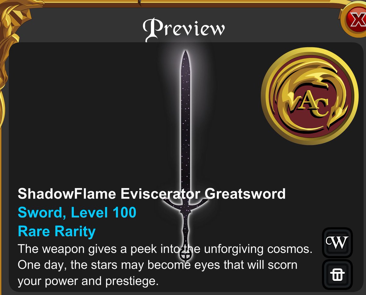 Suky SukyChan on Twitter "RT dieandgoAE Low drop rate but the sword