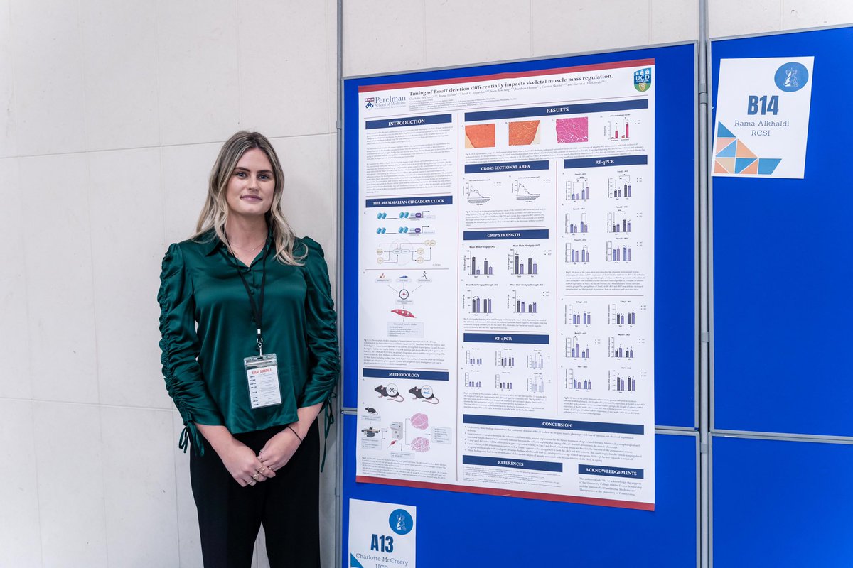 Student Medical Summit (@medicalsummit) on Twitter photo 2023 runner up Charlotte McCreery representing <a href="/UCDMedicine/">UCD Medicine</a>! Charlotte presented her research on āTiming of Bmal1 deletion differentially impacts skeletal muscle mass regulationā 2023 runner up Charlotte McCreery representing <a href="/UCDMedicine/">UCD Medicine</a>! Charlotte presented her research on āTiming of Bmal1 deletion differentially impacts skeletal muscle mass regulationā