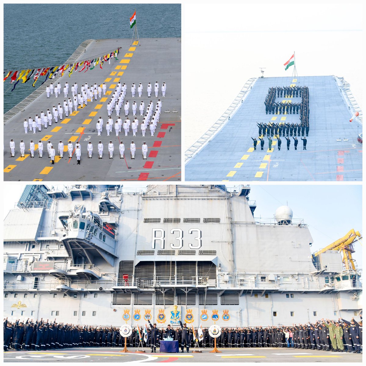IN_Vikramaditya's tweet image. 🎼 बिखरे बिखरे तारे हैं हम, लेकिन झिलमिल एक है 🎶(NCC Song). #INSVikramaditya departments are unique but they have only one mind, body &amp;amp; soul with the promise, &quot;सागर धरती आकाश में, हम कूच करें अंदाज में, लहराये तिरंगा शान से&quot;.. 🇮🇳

@indiannavy @IN_WNC  @IN_WesternFleet @IN_KTKNA