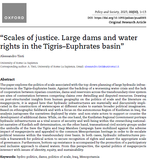 Policy & Society Journal tweet media