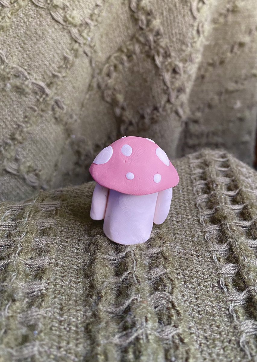 🍄🐛these lil mushroom guys are still for sale!!

available thru DM for $15 each including shipping💗