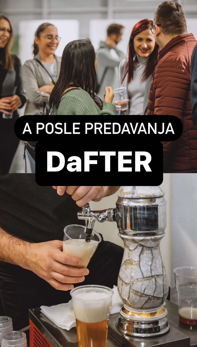 dafedorg's tweet photo. Ne propusti jubilarni #dafed, a ni DaFTER! 🤗🤩🍺Ulaz besplatan, prijave na https://t.co/D0wwXW8t4n https://t.co/4KqVaHA81B