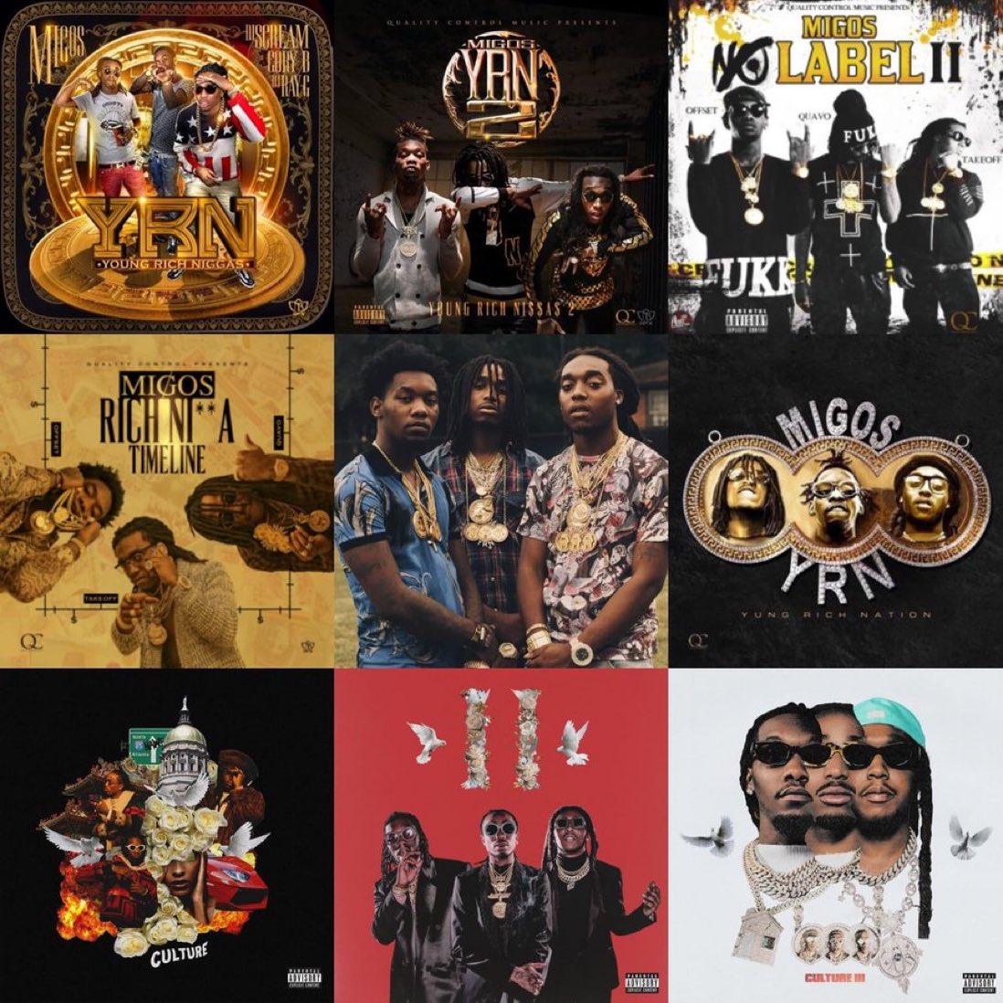 Migos had the streets on lock for a minute 😤🔥