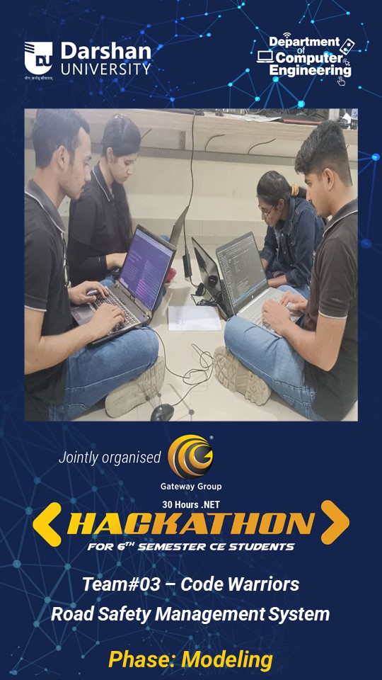 anushree_pan's tweet image. #Hackathon #GatewayGroup #dotnet #techies #BTechCSE #DarshanUniversity #Rajkot
@DarshanUniv 

Modeling Begins 🔥🔥