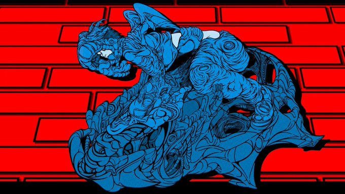 拡大して見られるようにイラストも置いとく!!格好良いOPって…それだけでワクワクするよね…作画の名前は「さんかぎん。」じゃ味気ないから「酸化銀一郎」としました!! 