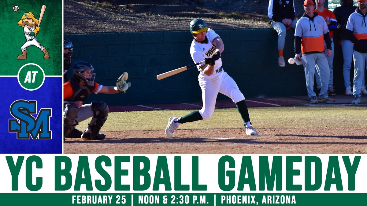 YavapaiBaseball's tweet photo. Saturday baseball in the valley ⚾

🆚: South Mountain
📍: Phoenix, AZ
⏰: Noon &amp; 2:30 p.m.
📊: https://t.co/qIJBqS0m8s
📸: @HenstraChris 

#GoRiders https://t.co/0EWLqdoe7n