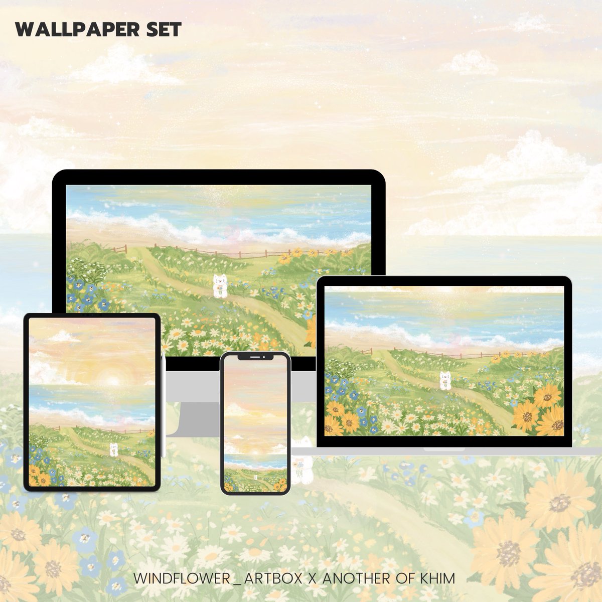 windflower_art's tweet image. 🤏มาแน้ว! สปอยงานคอลแลปกับคุณขิม @anotherofkhim ค้าบบบบ

วอลเปเปอร์ 3 ขนาด ครั้งนี้มาในธีมทะเล ท้องฟ้า และมีสวนดอกไม้ ทานตะวัน🌻 ฟอร์เก็ตมีน็อต🌿 และเดซี่🌼 ค้าบบบ แตกต่างแต่ลงตัว อิอิ😝

เจอกันพรุ่งนี้ 18.00 คับ!