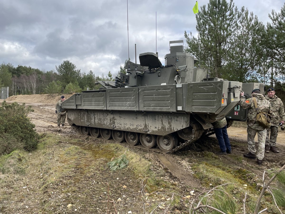 benmoores2's tweet photo. Great to read and now see RGT going so well with multiple Ajax's zipping about. Due to Putin's aggression it looks like its going to be the exactly right vehicle for the exactly right time. And within the £5.5bn which is nice during a time of inflation. https://t.co/DY1fUb9Q6M