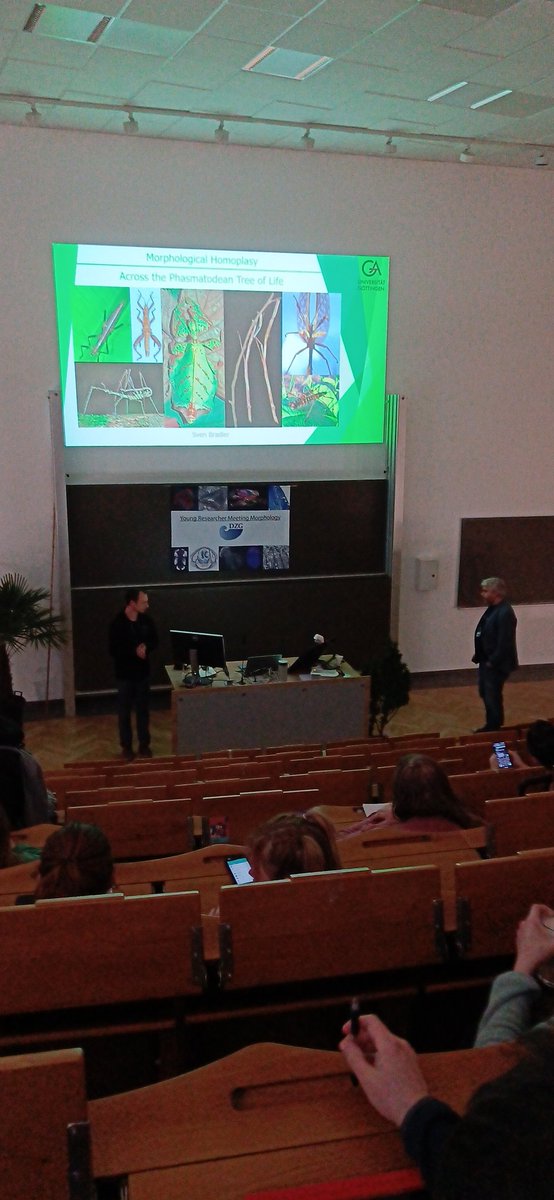 The last day of the #YRMM23 starting with a plenary by Sven Bradler <a href="/stickinsect71/">Sven Bradler</a> <a href="/morphonews/">MorphoNews (DZG)</a>