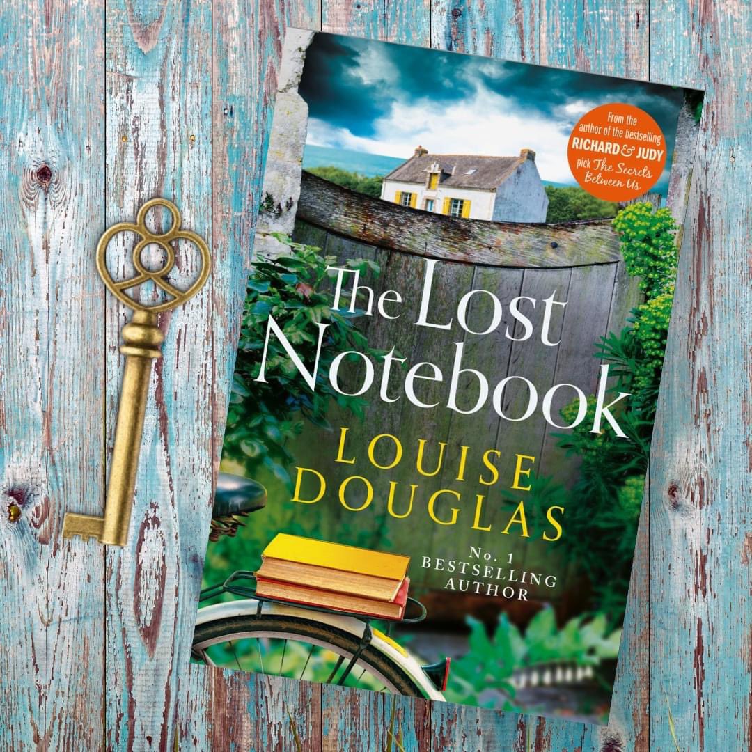 BoldwoodBooks's tweet photo. #TheLostNotebook is a NUMBER ONE BESTSELLER for a SECOND TIME ❤️ Congratulations @LouiseDouglas3 🎉 https://t.co/ZOQScvBqlR