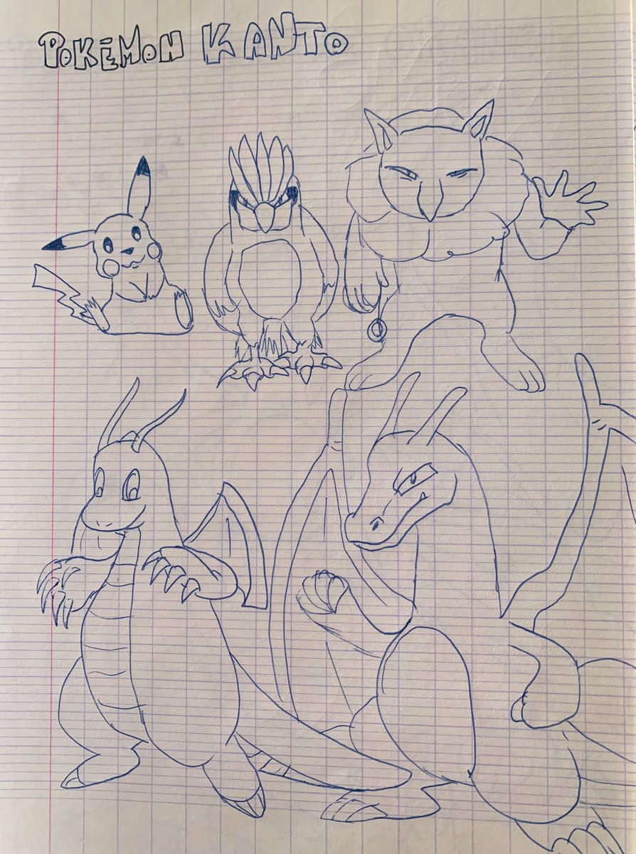 I've been drawing Pokemon art since 1999 🥺 https://t.co/IjUsPA17Sz 