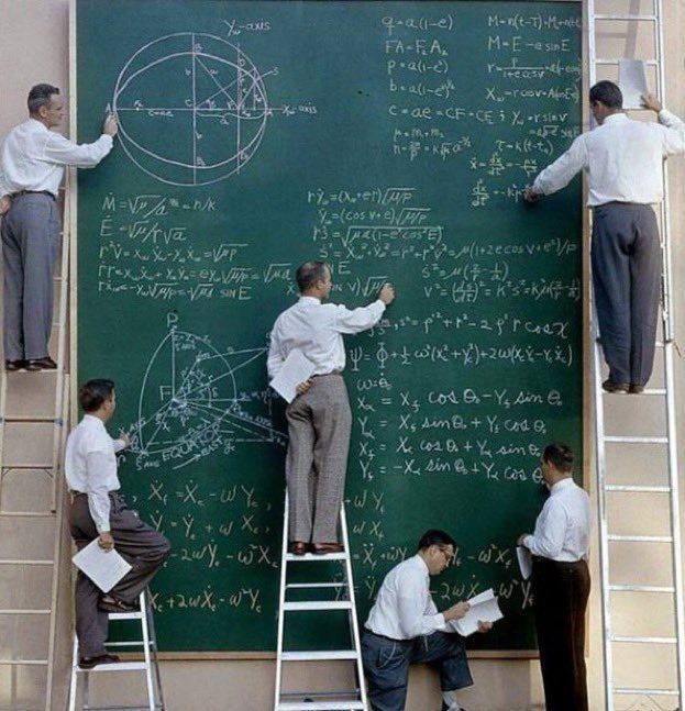 A photo of <a href="/NASA/">NASA</a>  - National Aeronautics and Space Administration before PowerPoint in 1961 🚀