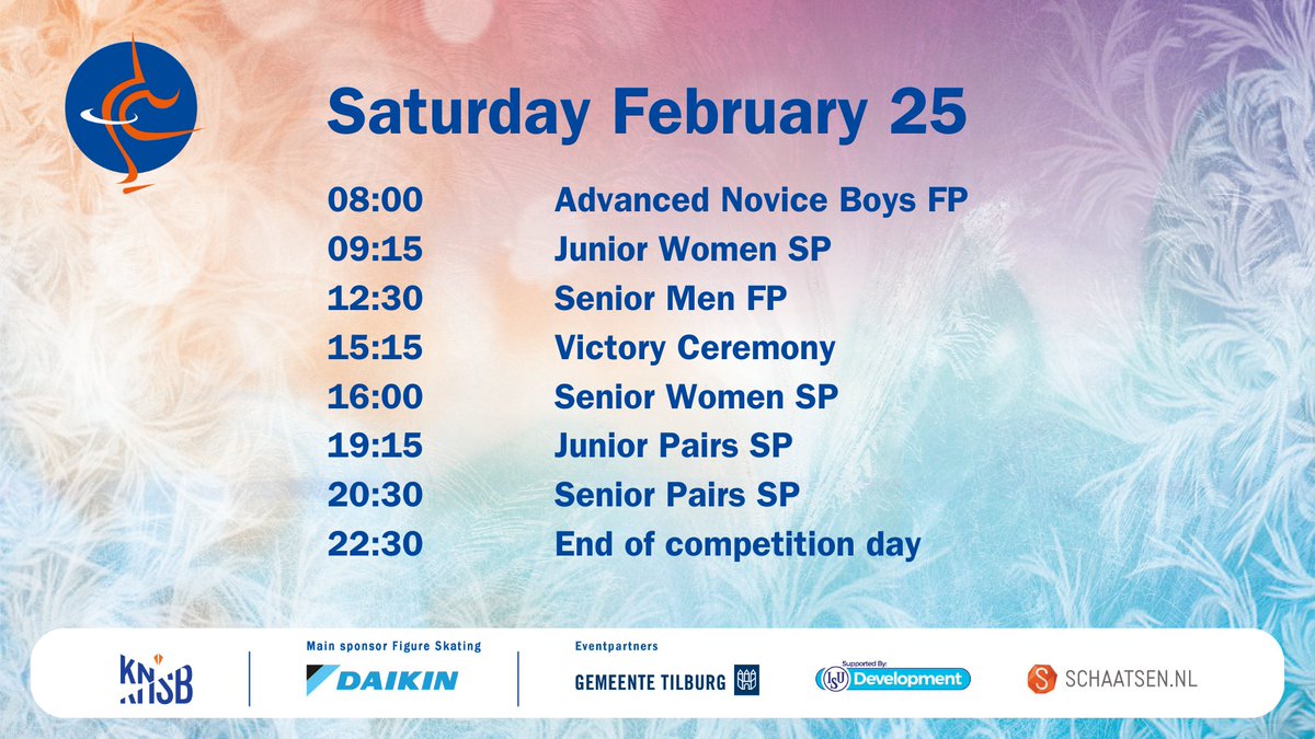 Let's go day 3! ⛸️

Nederlandse livestream: schaatsen.nl/live
International livestream: solidsport.com/2023-challenge…