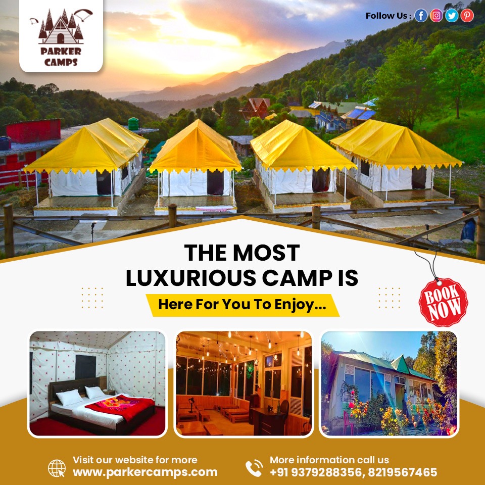 ✅ Luxury Camping near Kangra with a unique concept.
✅ Book your luxury camp stay in Bir Billing at Parker Camps....
✅ Book your Stay Now!!
parkercamps.com
09379288356

#camp #Camping #luxurycamping #luxurytent #luxurytents #luxurytentedcamp #safaritent #safaritents